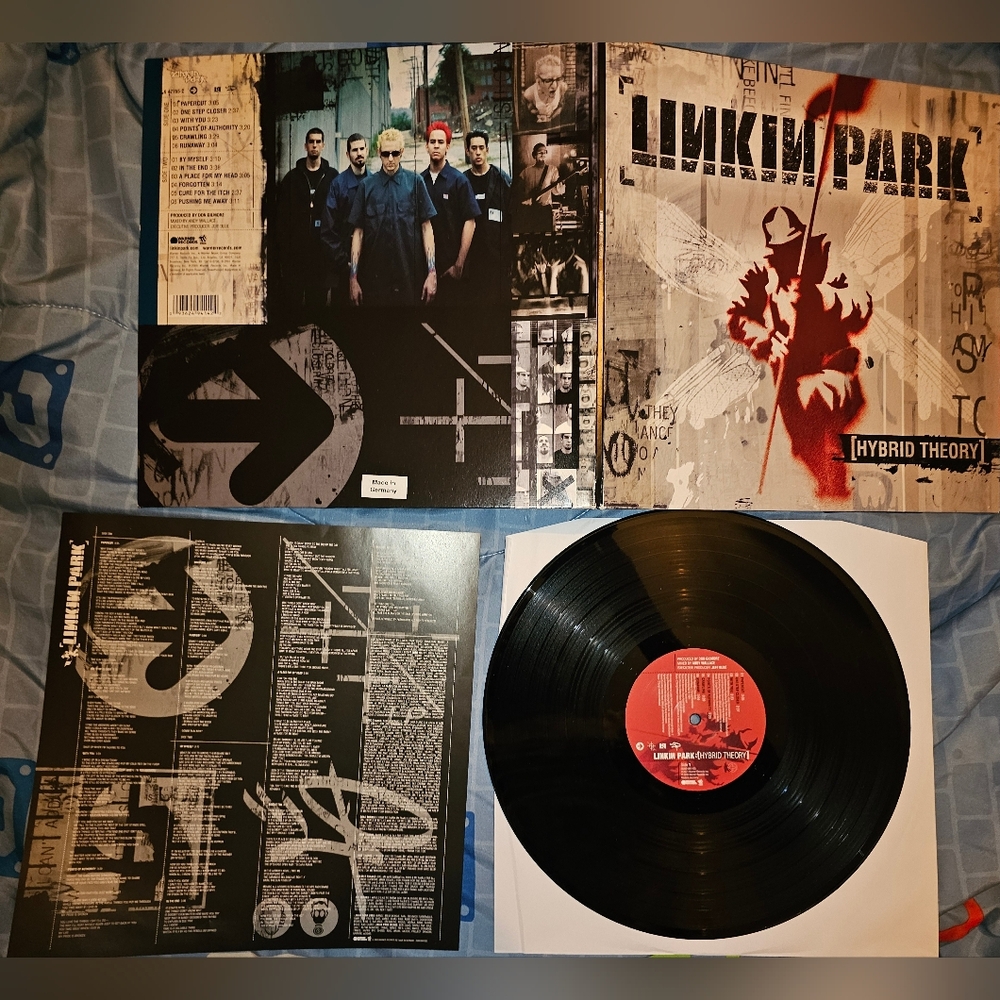 LINKIN PARK NOS RARE FIRST PRESS GERMANY VINYL,deftones,korn,limp bizkit,staind